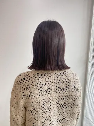 ミディアム カラー 砂原 ひよりのヘアスタイル
