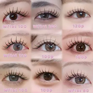 マツエク・マツパ 𝕂𝕪𝕦𝕟𝕠 韓国風/束感/恵比寿のマツエク・マツパデザイン