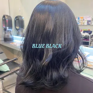 ミディアム カラー 岡野 静華のヘアスタイル