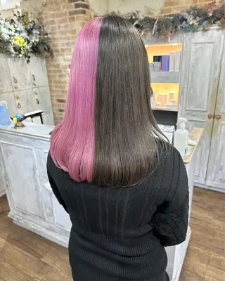 ミディアム 遠藤 拓馬のヘアスタイル