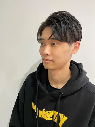 ショート カラー メンズ 山本 尚輝のヘアスタイル