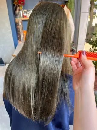 ロング カラー 似合わせカット Rinka🌻のヘアスタイル