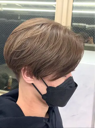ショート カラー メンズ とも🏆プルエクステ /髪質改善🏆渋谷のヘアスタイル