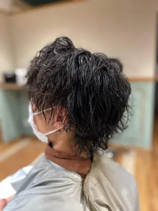 メンズ 山﨑 優真のヘアスタイル