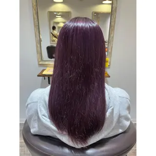 カラー 木下 実優のヘアスタイル