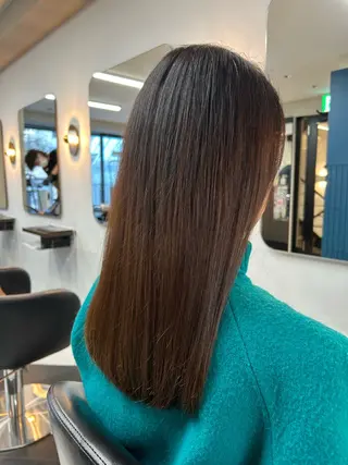ロング カラー 圧倒的髪質改善 ✂︎飯島悠介のヘアスタイル