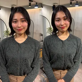 ショート STAND By HAIR&Coffee(スタンドバイヘアー)所属・🤎透明感ツヤカラー Chinatsu🤎のヘアスタイル