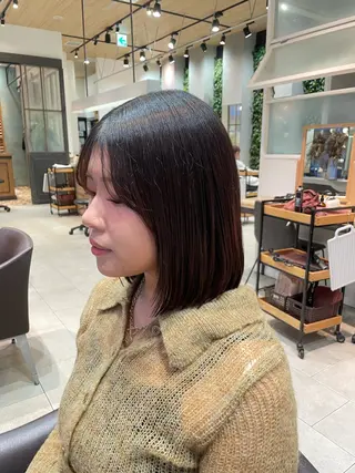 ショート ハッシュカット /momocaのヘアスタイル