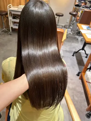 ロング カラー 笠原 裕貴のヘアスタイル
