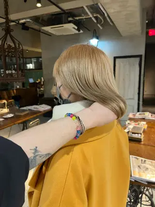 ミディアム カラー ✨メンズスタイル✨ Daiのヘアスタイル
