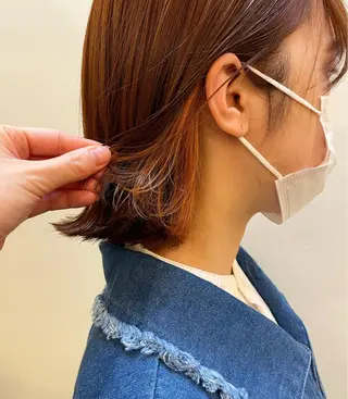 ショート 透明感・艶カラー/ 坂田友梨奈のヘアスタイル