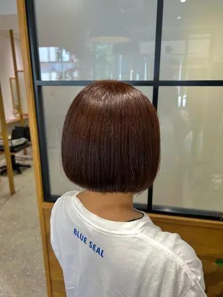 カラー やなぎさわ はるなのヘアスタイル