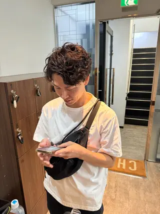 パーマ ヘアアレンジ メンズ キッズ CHIC share salon所属・ちこ .のヘアスタイル