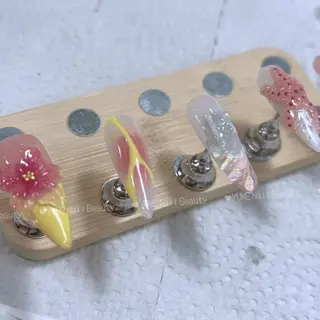 ミディアム YUME Nail Beautyのネイルデザイン