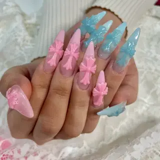 ロング Ashliy大宮♡ アシュリーのネイルデザイン