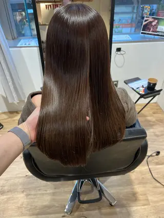ロング カラー ✨艶髪✨ 奈須晴香のヘアスタイル