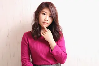 セミロング カラー KAIzen. tomoのヘアスタイル