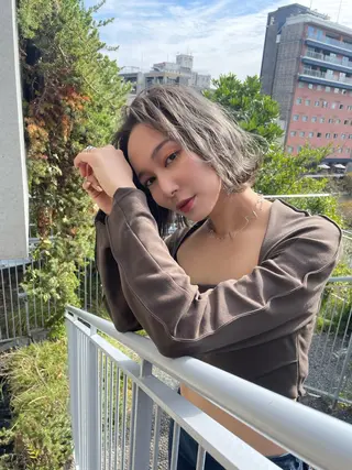 カラー 林 将大のヘアスタイル
