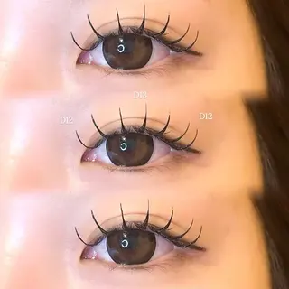 マツエク・マツパ Mell Yuuna ♡パリエク /束感のマツエク・マツパデザイン