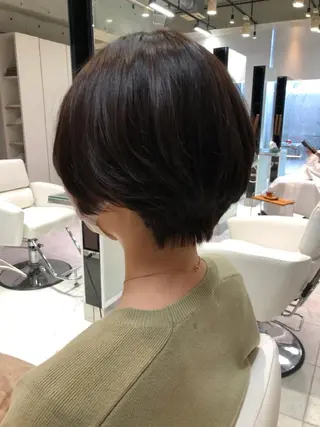 ショート kaho.🌿 ショートヘア⭐️のヘアスタイル