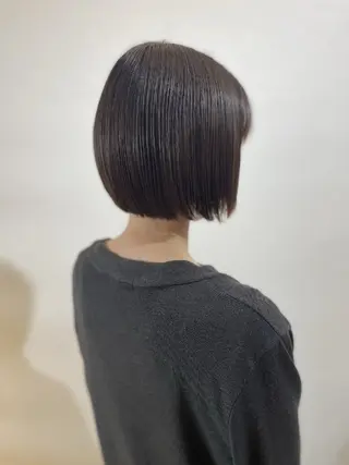 ショート 髪質改善ストレート/ kurachiのヘアスタイル