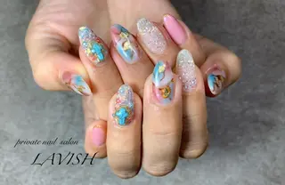 ネイル LAVISH nail salonのヘアスタイル