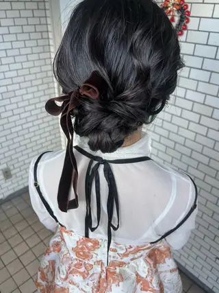 ヘアアレンジ 大人可愛いヘアメイク 💋🧚‍♀️しずかのヘアスタイル