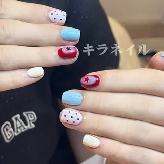 ネイル 🎀kira 長さだし💗モチ最高のネイルデザイン
