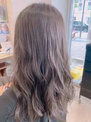 ロング カラー 髪質改善TR特化 副店長 坂田一樹】のヘアスタイル