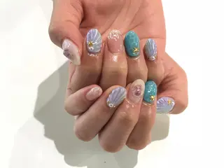 ネイル 舞田 苑香のネイルデザイン