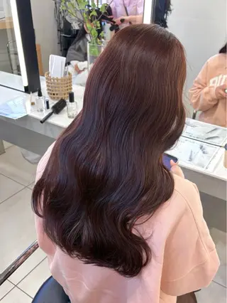 ロング 🎀透明感カラー🎀 稲垣至恩🎀のヘアスタイル