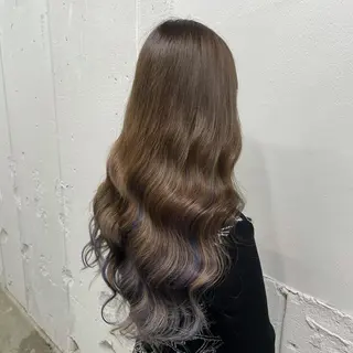 ロング カラー 🧡艶髪ちゅるん髪 🫧🧡YUKI❄️のヘアスタイル