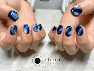ネイル ネイルルーム チャームのネイルデザイン