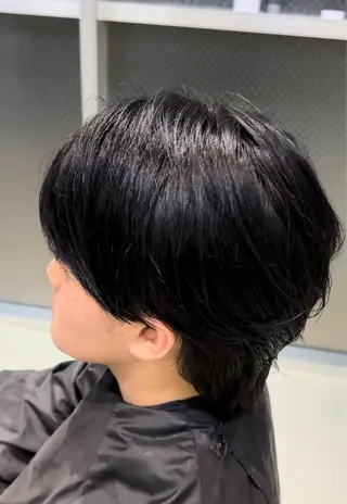 ショート カラー メンズ fifth原宿/ パーマ特化/今村圭一のヘアスタイル