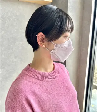 ショート 河原 亮のヘアスタイル