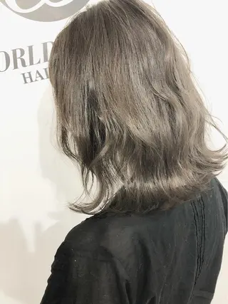 カラー reverie【レヴリー】所属・夜23時まで予約🉑 reverieあきらのヘアスタイル