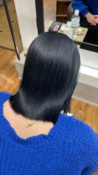 ミディアム カラー アカリ ✄﻿似合わせカット✄のヘアスタイル