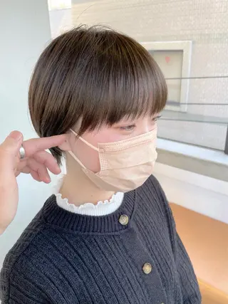 ショート カラー ショート・ボブ 徳竹淳一のヘアスタイル