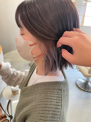 ショート カラー chihale 富樫莉香のヘアスタイル
