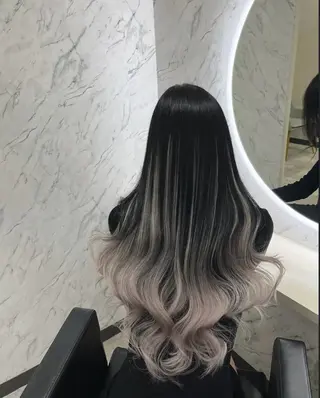 ロング 🐈‍⬛ララモアナ yuri🐈‍⬛のヘアスタイル