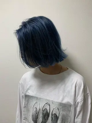ミディアム カラー ヘアアレンジ N° uairo 川崎店【ユアイロ】のヘアスタイル