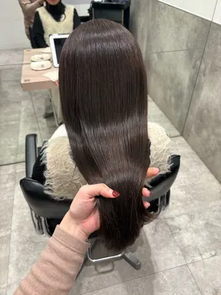 ロング カラー mao | 柔らか艶カラー🫧のヘアスタイル