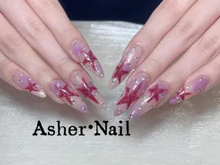 ネイル Asher-Yuki 🍁のネイルデザイン