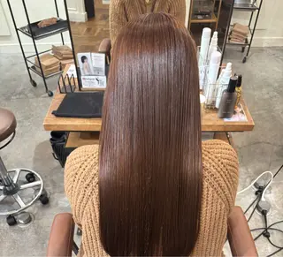 ロング 🖤海外風デザイン カラー🖤/りんのヘアスタイル