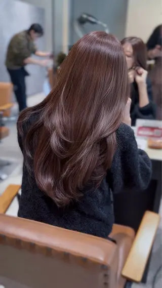 ロング Ria／透明感カラー ／レイヤー／ボブ🌸のヘアスタイル