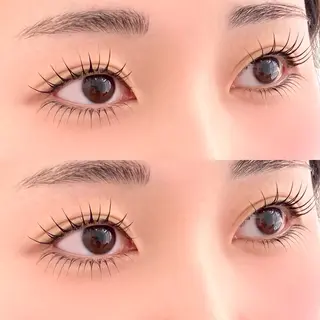 マツエク・マツパ 束感まつげ｜ユキ 高評価｜堀江のマツエク・マツパデザイン