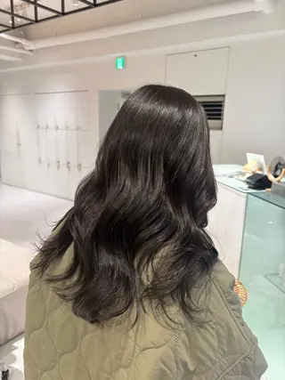 カラー ⟡.·*sayaka 🦋透明感カラーのヘアスタイル