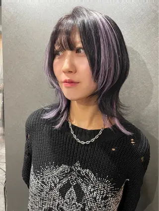 ミディアム 空きあり💛 miho  大国町のヘアスタイル