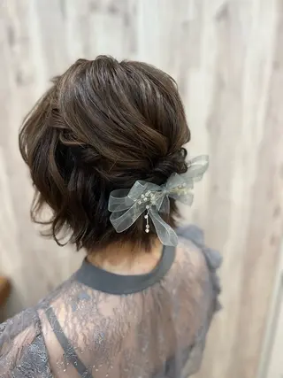 ヘアアレンジ ヘアメイクネイリスト 💄💅hidemiのヘアスタイル