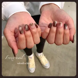 ネイル freex nail /ニュアンス/個性派のネイルデザイン